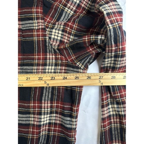G.H. Camisa manga larga con botones de franela a cuadros XL Bass & Co. para hombre - Imagen 5 de 6