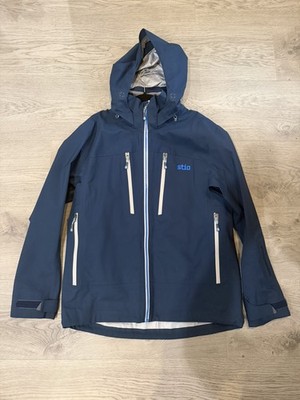 Stio Environ Jacket Men's Large Mountain Shadow 3L Ski Shell Excellent Condition