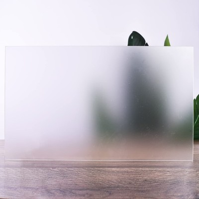 XLN TTECH Matte Frosted Plexiglass Cast Translucent Acrylic Sheet 12'' x 20'' x...