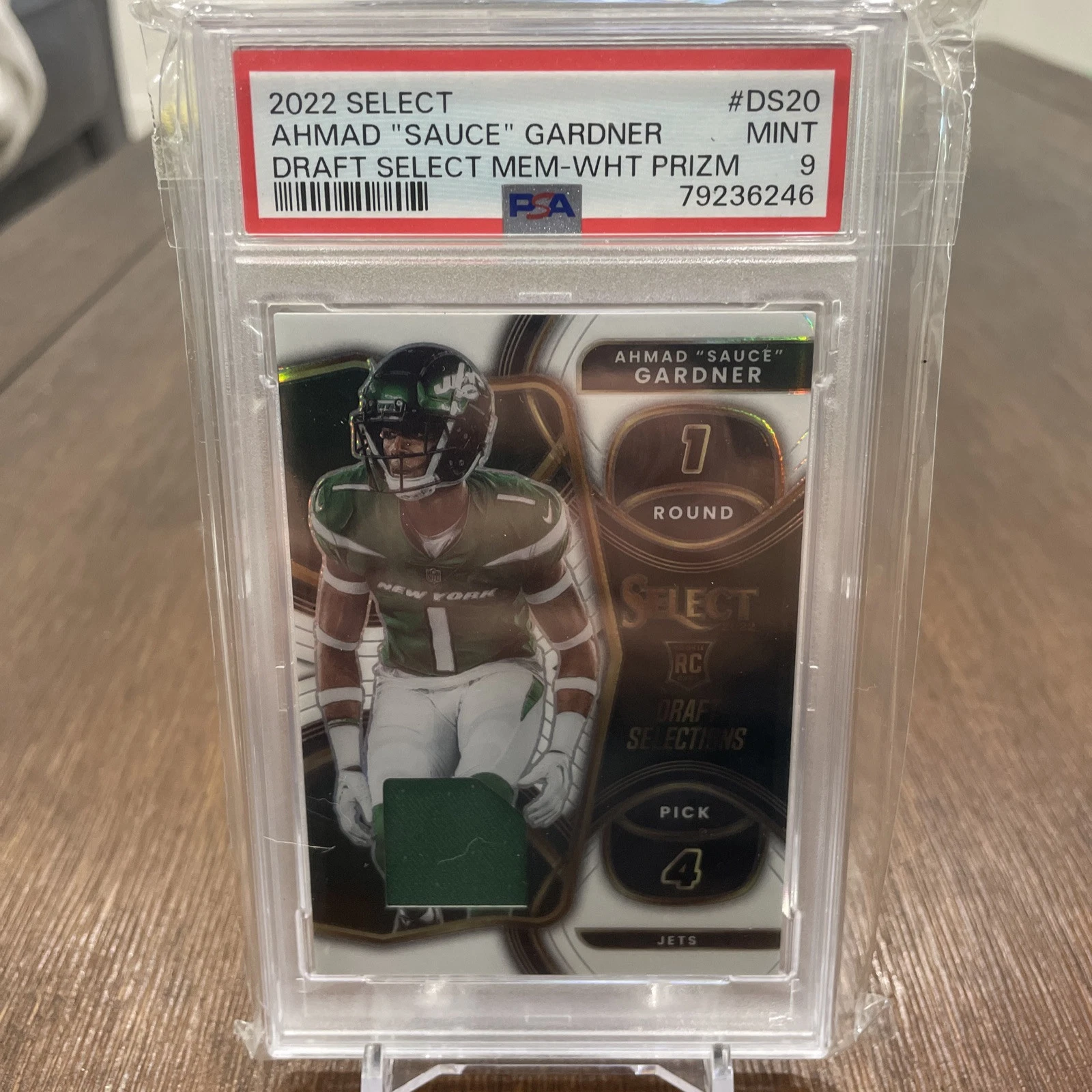 Sauce Gardner Panini Select Draft Selections Memorabilia #DS20 Base