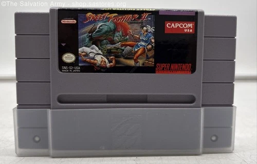 Street Fighter 2 Game Cartridge for Nintendo 64 *Untested*