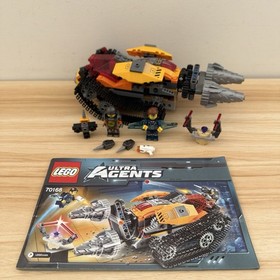 LEGO 70168 Ultra Agents Drillex Diamond Job Toy Compete With Manual