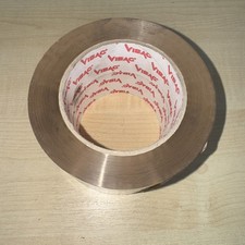 EXTRA WIDE HEAVY DUTY BROWN/CLEAR PARCEL PACKING TAPE 75MM x 132M LARGE ROLL 
