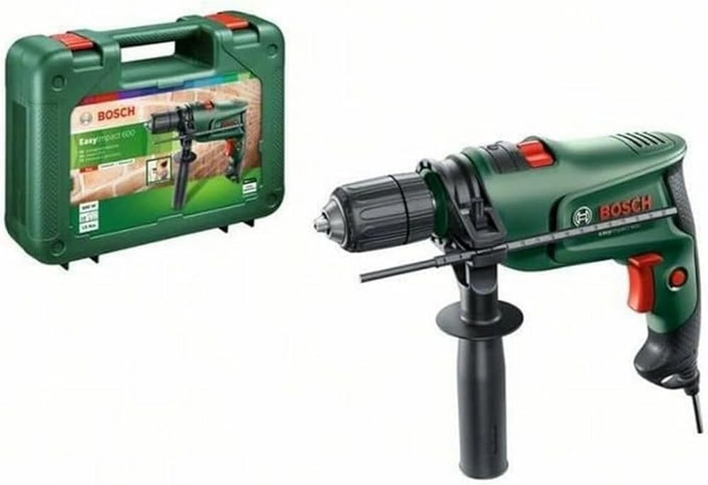 Bosch Home and Garden Bosch Trapano Elettrico a Percussione EasyImpact 600 (600 