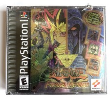 No Cards.  You-Gi-Oh Forbidden Memories Premium Edition PS1 PlayStation CIB