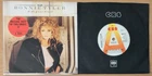 BONNIE TYLER 2x 7" PROMO LOT ever seen the rain / hide your heart FREE POSTAGE