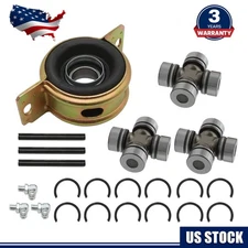 Front Rear Prop Shaft Bearing Carrier & U-joint Fits For Polaris RZR S 4 900 XP