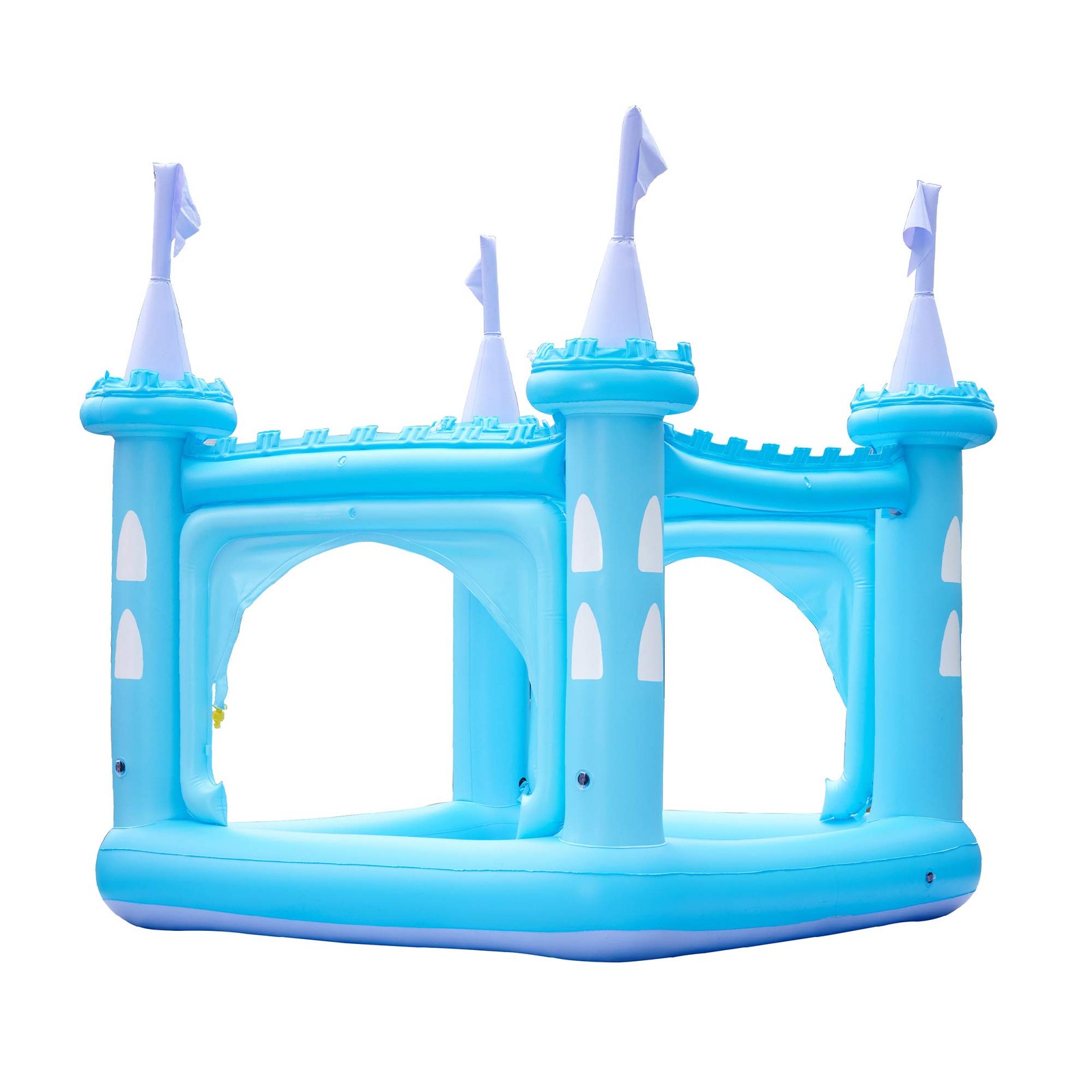 Teamson Niños Grande Inflable de Agua, Piscina Infantil Gigante con Aspersor, Exterior