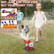 Helicopter Water Sprinkler T Ball For Kids And Toddlers -Back Garden Water Spray