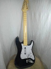 ROCK BAND GUITAR FENDER STRATOCASTER NINTENDO Wii GUITAR HERO - GOOD CONDITION.