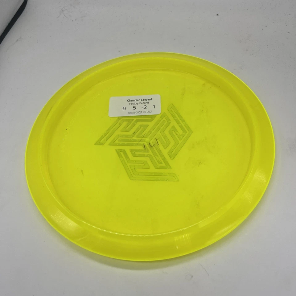 Innova Champion Leopard Fairway Driver Yellow 171g - Image 4 of 4