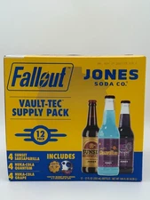 Jones Soda Co. Fallout Vault-Tec Supply Pack, 12 fl oz, 12-count, Sold @ Costco