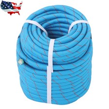 Pulling Rigging Line 1/2"  125' Double Braid Nylon Polyester Arborist Bull Rope