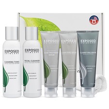 Exposed Skin Care, Acne Treatment Kit with 2.5 Salicylic Acid and 3.5 Benzo...