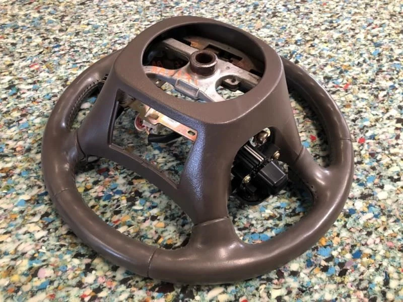 00-02 Nissan Quest Van SE Usado IF53-3600-BAW Conjunto Volante con Controles Foto 4 de 4