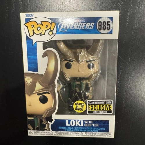 Funko Pop Marvel - Loki - Entertainment Earth (Exclusive) #985 Glow In The Dark