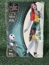 Spirit Halloween Nightmare Before Christmas Sally w/ dress/ red wig adult XL