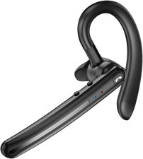 Wireless Bluetooth Earphone Ear-hook Headphone Boom Mic for SmartPhones