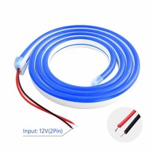 Image of 120° 12V Flexible LED Strip Waterproof Sign Neon Lights Silicone Tube 5M