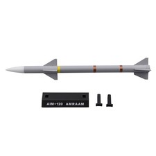 Portable 48cm PLA Plastic 1/8 Scale United States AIM-120 AMRAAM Missile Model