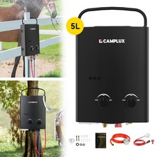 Tankless LPG Propane Water Heater 5L Instant GAS Boiler Outdoor Camping Shower