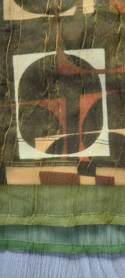 CUSTO BARCELONA Damen Rock knielang L Stretch mehrfarbig Neu - Bild 3 von 4