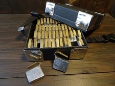 52 - Grand Key Leads w/Case Regulation Tools for Grand Piano New from Japan