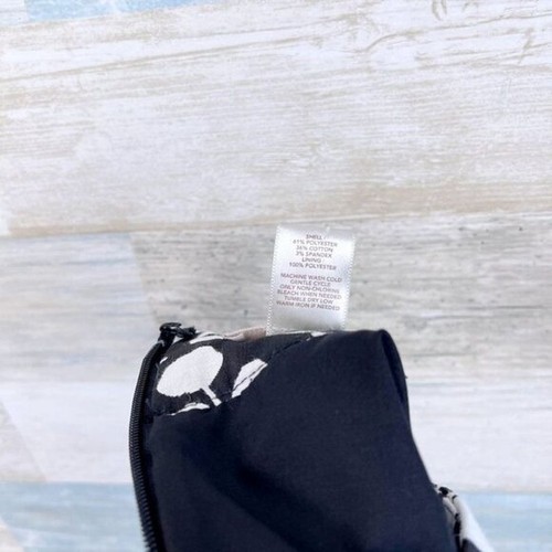 Minifalda lápiz floral LOFT negra blanca mezcla de algodón para mujer 12 - Imagen 6 de 6