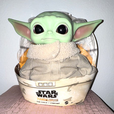 Star Wars The Mandalorian Grogu Baby Yoda Plush Figure w/ Pod The Child
