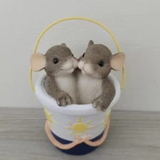 Charming Tails "You’re My Pal" Collectible Figurine-Bucket/Pail/Beach/Summer/Sun