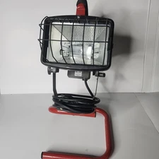 Craftsman Halogen Work Light  Two Bulb One Bulb Is Burnt Out Tested