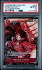 2023 One Piece OP05 Monkey D. Luffy 1st Anniversary #ST01-012 PSA 10