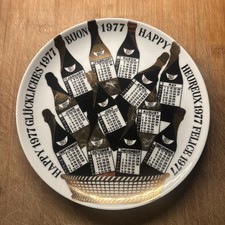 Piatto Piero Fornasetti Calendario 1977  Diametro Cm 24