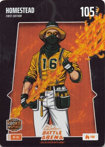 2026 Bo Jackson Battle Arena Homestead BF-161 Battlefoil