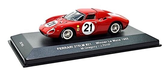 IXO Ferrari 275lm 1965 Le Mans Winner Gregory Rindt Rn21 Boxed for