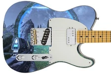 Guitar Skin Axe Wrap Re-skin Electric Bass Reface DIY Hunter Halo Spark 1570