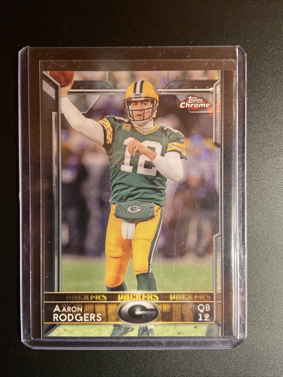 2015 Topps Chrome - #2 Aaron Rodgers