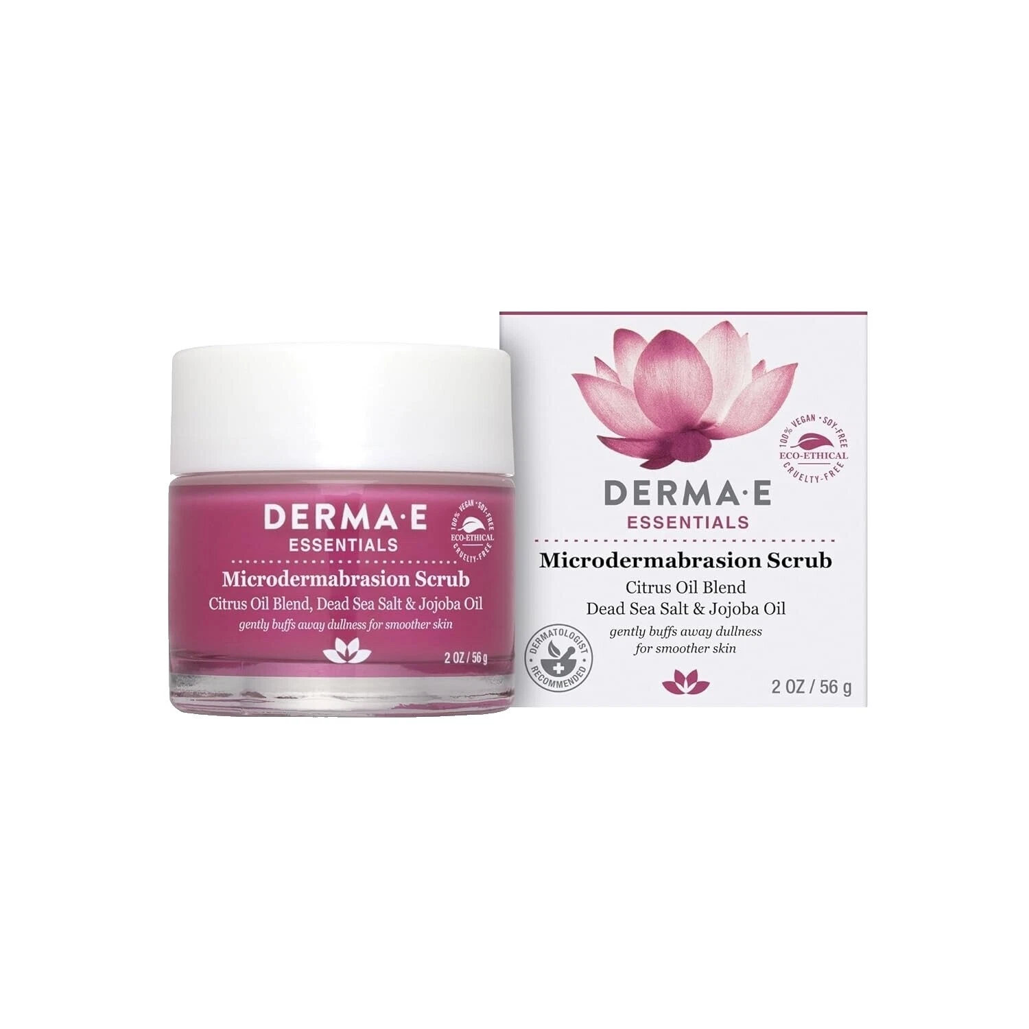 Derma E Sin parabeno Exfoliantes y Scrubs