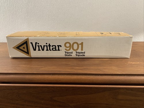 Trípode para cámara VIVITAR 901 nunca abierto NOS - Imagen 1 de 3