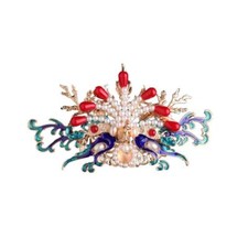 China antique cloisonne hair accessories
