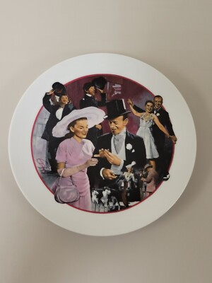 Vintage 1986 Avon Images Of Hollywood Porcelain Plate - Easter Parade