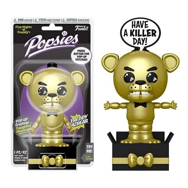 Funko Pop Up Popsies Five Nights at Freddy's FAZBEAR GOLD Funko Pop Up Popsies Five Nights at Freddy's FAZBEAR GOLD