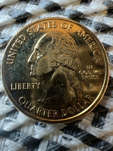 2005 P KANSAS QUARTER / GOLD PLATED / CHEAP / VERY NICE / CHECK IT OUT /WOW / #3 - Picture 5 of 12
