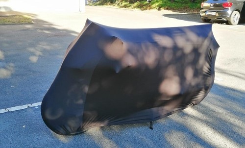 Premium Vollgarage Indoor Cover Schutzdecke schwarz für Ducati Panigale 1199 S - Bild 3 von 6