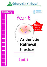 Image of Year 6 Maths Workbook - Arithmetic (book 3) _ Class set of 15