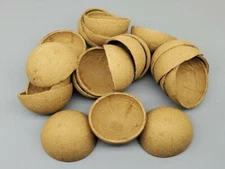 10pc Fireworks 2-1/2" Paper Ball Shells Craft Hemispheres