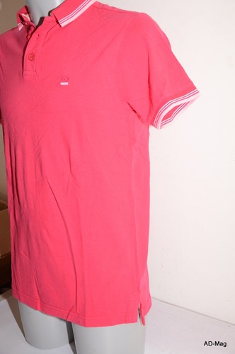 Polo Homme - CROSSBY 17354 FACE - Rouge Clair - Taille S / L / XL - NEUF - Photo 3/5