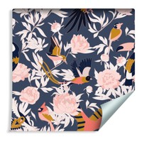10M Vlies Tapete Rolle Pflanzen VöGel Blumen Natur Xxl 903