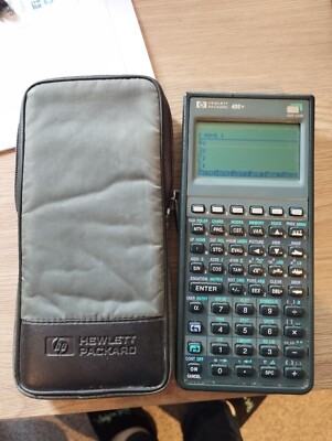 HP 48G+ Taschenrechner 128K RAM. 1993. Inklusive Original Koffer.