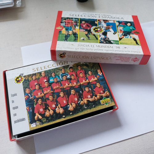 Upper Deck 1998 Seleccion Espanola - 45-card Complete Set Boxed inc. Raul Rookie - Picture 10 of 10
